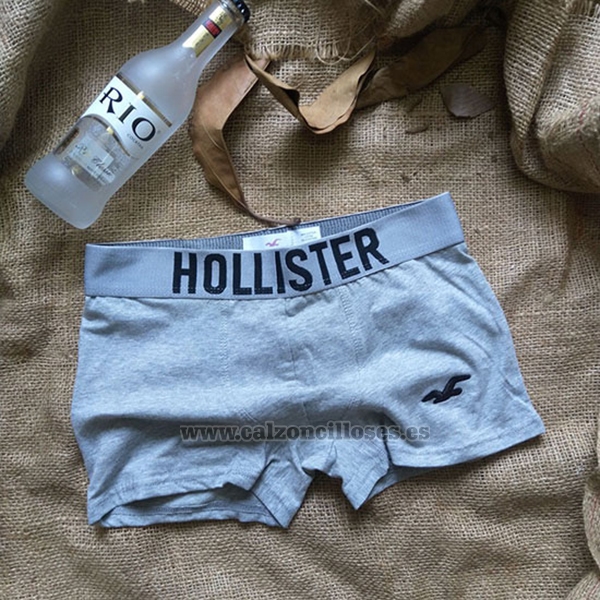 Boxer Hollister Hombre Gris 